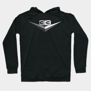 Detroit 313 Hood Ornament Hoodie